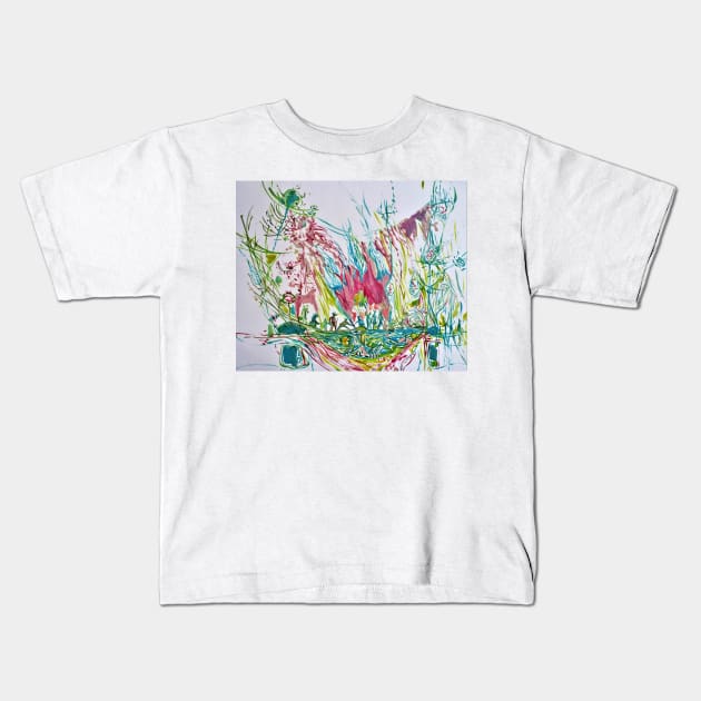 THE DWELLERS Kids T-Shirt by lautir